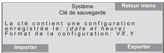 LEGRAND 406 22 - Importer la configuration de l'E.C.S. - 1