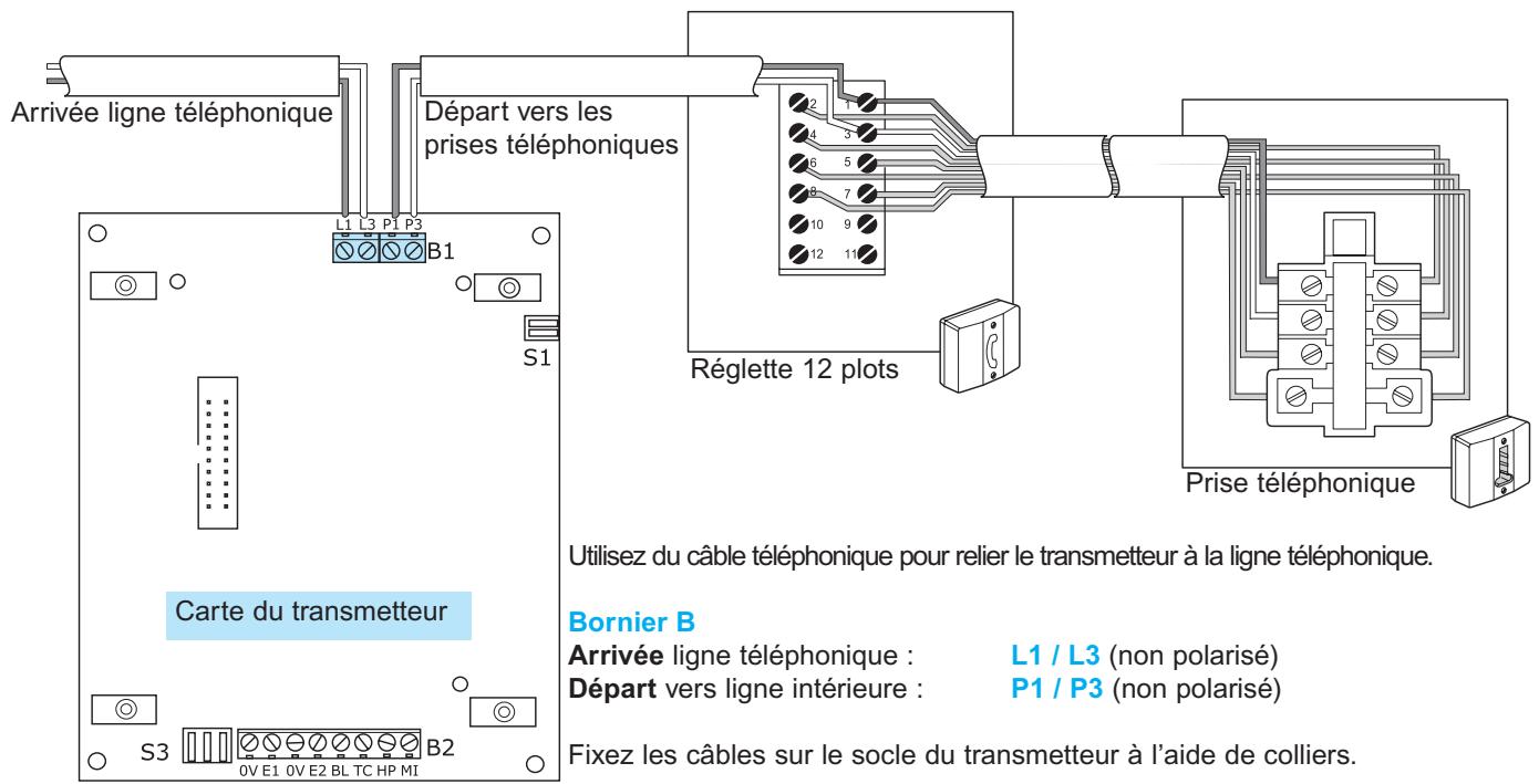 LEGRAND 432 76 - Raccordement au réseau téléphonique - 1