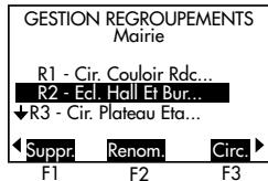 LEGRAND 493 95 - Paramétrage des regroupements de zones - 12