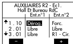 LEGRAND 493 95 - Paramétrage des regroupements de zones - 5
