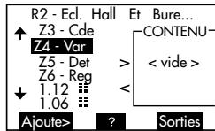 LEGRAND 493 95 - Paramétrage des regroupements de zones - 9