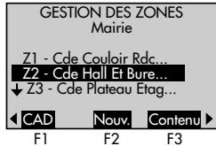 LEGRAND 493 95 - Paramétrage des zones - 4