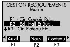 LEGRAND 493 95 - Paramétrage des regroupements de zones - 2