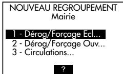 LEGRAND 493 95 - Paramétrage des regroupements de zones - 7