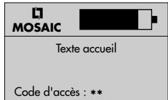 LEGRAND 493 95 - Code d'accès. - 4