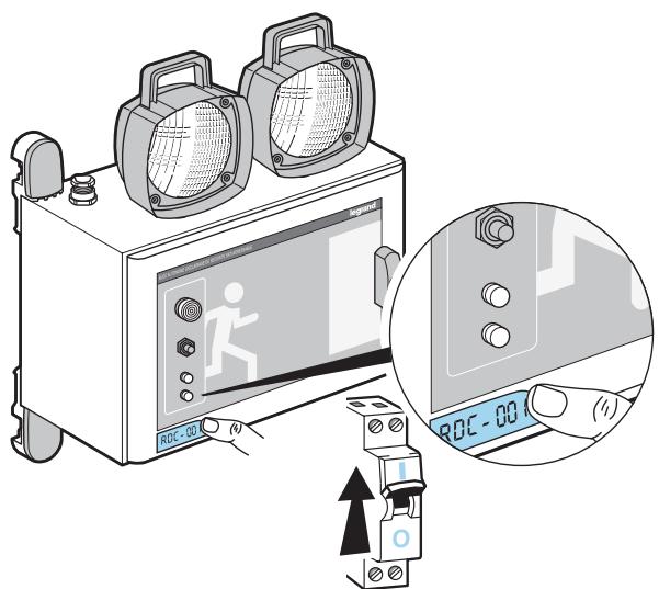 LEGRAND 625 11 - Codage des micro-switches sur les BAES SATI adressables - 3