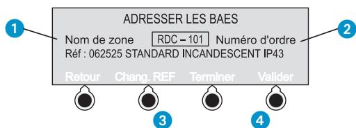 LEGRAND 625 11 - Paramétrer les adresses des BAES sur la centrale - 1