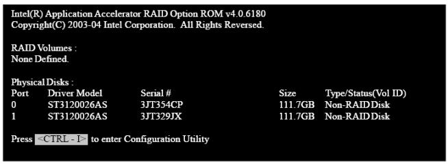 ASROCK DISQUES DURS SATA - Configurer le BIOS RAID Intel - 1