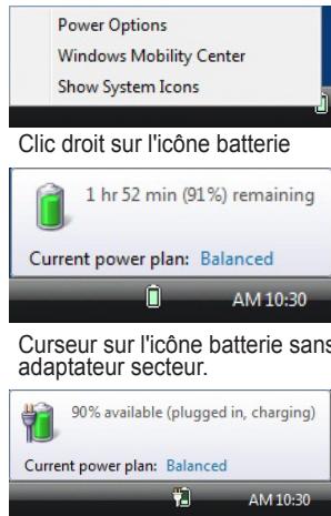ASROCK F24 - Vérifier le niveau de la batterie - 3