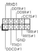 ASROCK H55M - En-tete de port COM - 1