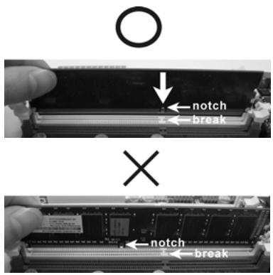 ASROCK H55M - Installare una DIMM - 2