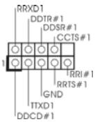 ASROCK H55M - Cabezal del puerto COM - 1