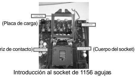 ASROCK H55M - Instalación de Procesador - 1