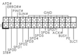 ASROCK H55M - Collettore porta stampante - 1
