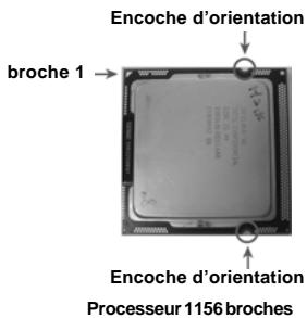 ASROCK H55M - Installation du CPU - 8