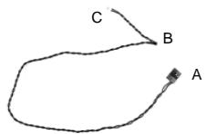 ASROCK H55M - Cabezal del puerto COM - 2
