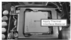 ASROCK H55M - Installazione della ventola e del dissipatore di calore della CPU - 1