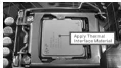 ASROCK H55M - Instalación del ventilador y el disipador de la CPU - 1