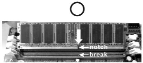 ASROCK K8NF4G-VSTA - Instalación de una DIMM - 1