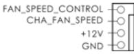 ASROCK 880G PRO3 - Connecteur pour châssis et ventilateur - 1
