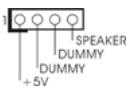 ASROCK 775I65GV - Chassis Speaker Header - 1