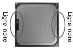 ASROCK 775I65GV - Etape 2. Insérez le processeur 775 broches : - 1