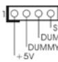 ASROCK 775I65GV - Conector de audio interno - 3