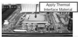 ASROCK 775I65GV - Installation of CPU Fan and Heatsink - 1