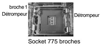 ASROCK 775I65GV - Etape 2. Insérez le processeur 775 broches : - 3