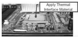 ASROCK 775I65GV - Installazione della ventola e del dissipatore di calore della CPU - 1