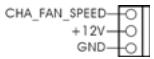 ASROCK ALIVENF6G-VSTA - Conector do ventilador do chassis - 1