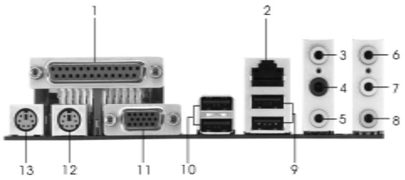 ASROCK ALIVENF6G-VSTA - HD 8CH I/O - 1