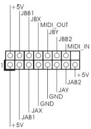 ASROCK ALIVENF6G-VSTA - Connecteur jeux - 1