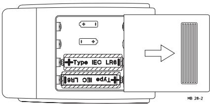 METZ MECABLITZ 28 C-2 - Preparing the flashgun for use - 1