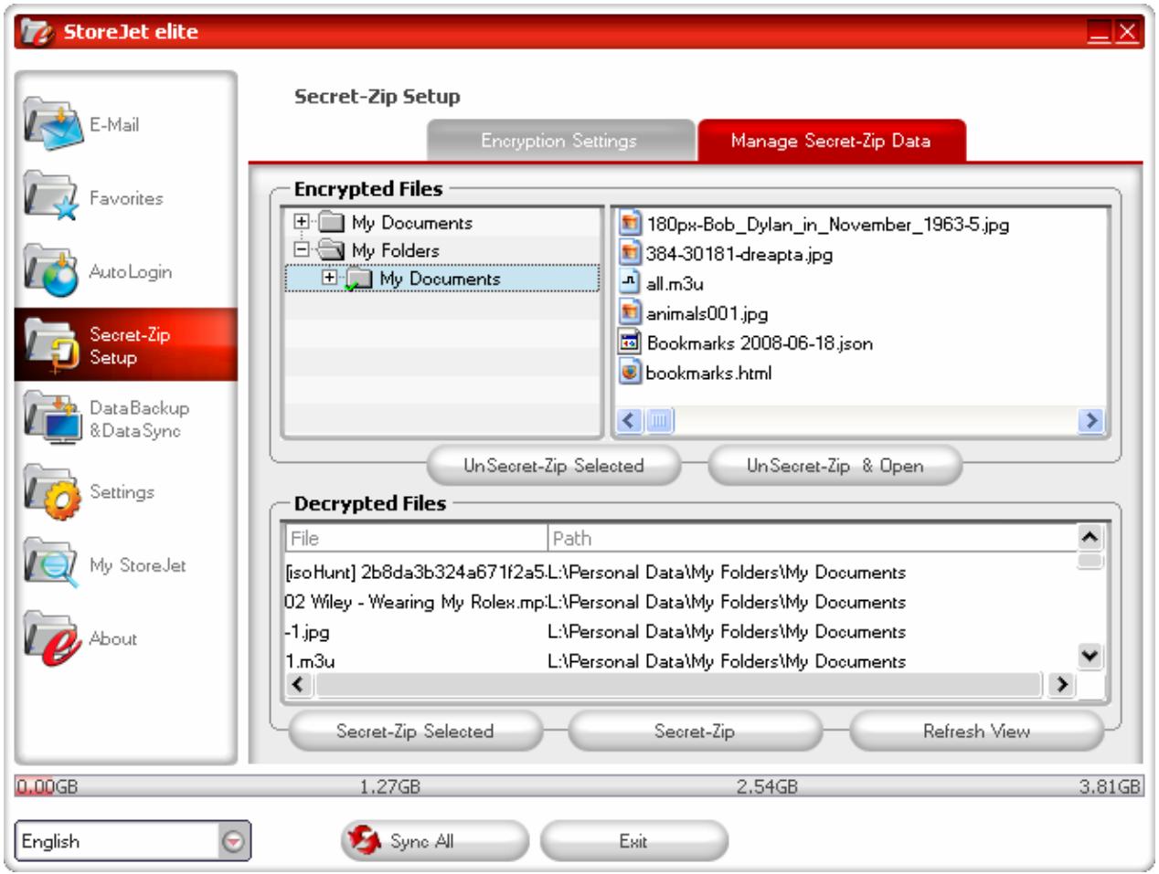 TRANSCEND TS0GSJ25R-S - Secret-zip fonction - 2