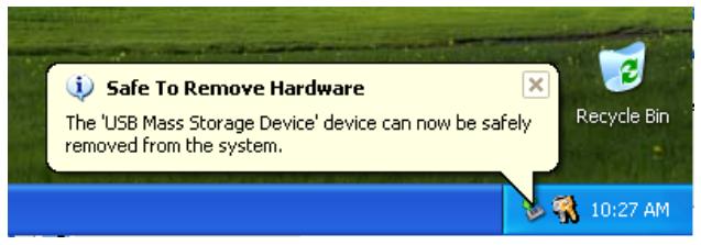 TRANSCEND TS0MFLRD7 - Pour retirer sous Windows 2000, Me, et XP - 2