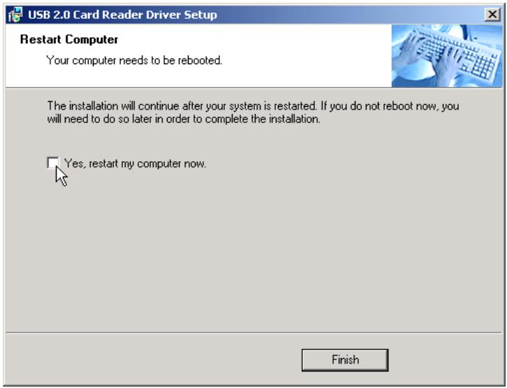 TRANSCEND TS0MFLRD8B - Installation du pilote sous Windows 98SE et 2000 - 6