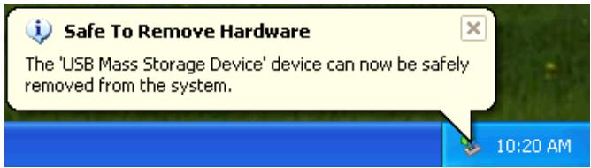 TRANSCEND TS128MJF2B - Débrancher sa jetflash sous windows me, 2000, et XP - 2