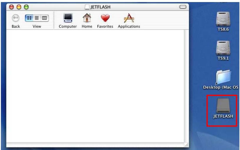 TRANSCEND TS1GJF-MP3 - Installation de pilotes pour Mac OS 9.0 ou version postérieure - 1