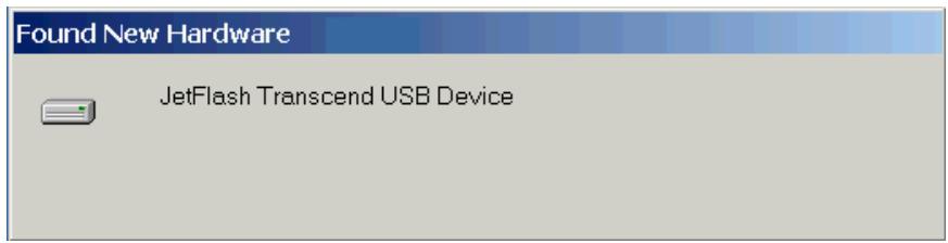 TRANSCEND TS1GJF-MP3 - Récapérer JetFlash sous Windows Me, 2000, and XP - 5