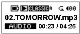 TRANSCEND TS1GJF-MP3 - Fonction AB Repeat - 1
