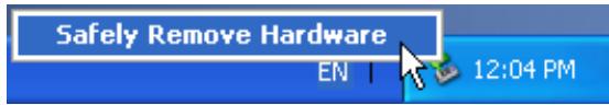 TRANSCEND TS1GMP612 - Retirez le t. sonic sous windows me, 2000, et XP - 2