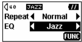 TRANSCEND TS1GMP612 - Mode paramètres - 4