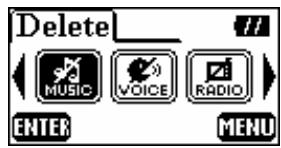 TRANSCEND TS1GMP612 - Effacer des fichiers mp3/wma/wav - 2