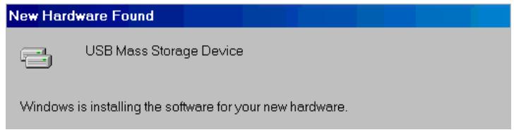 TRANSCEND TS1GMP612 - Installation du driver sous windows 98SE - 4