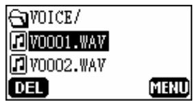 TRANSCEND TS1GMP612 - Effacer des fichiers mp3/wma/wav - 6