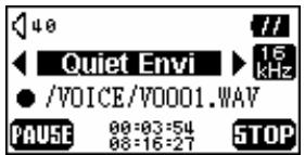 TRANSCEND TS1GMP612 - Enregistrer une voix - 1