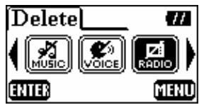TRANSCEND TS1GMP612 - Effacer des fichiers mp3/wma/wav - 4
