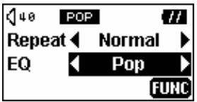 TRANSCEND TS1GMP612 - Mode paramètres - 6