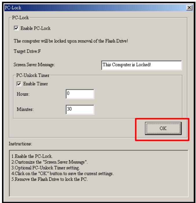 TRANSCEND TS1GMP630 - Fonction PC-Lock sous Windows® Me, 2000 et XP - 5
